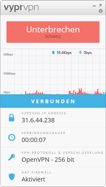 Top 5 VPN Schweiz VyprVPN Client