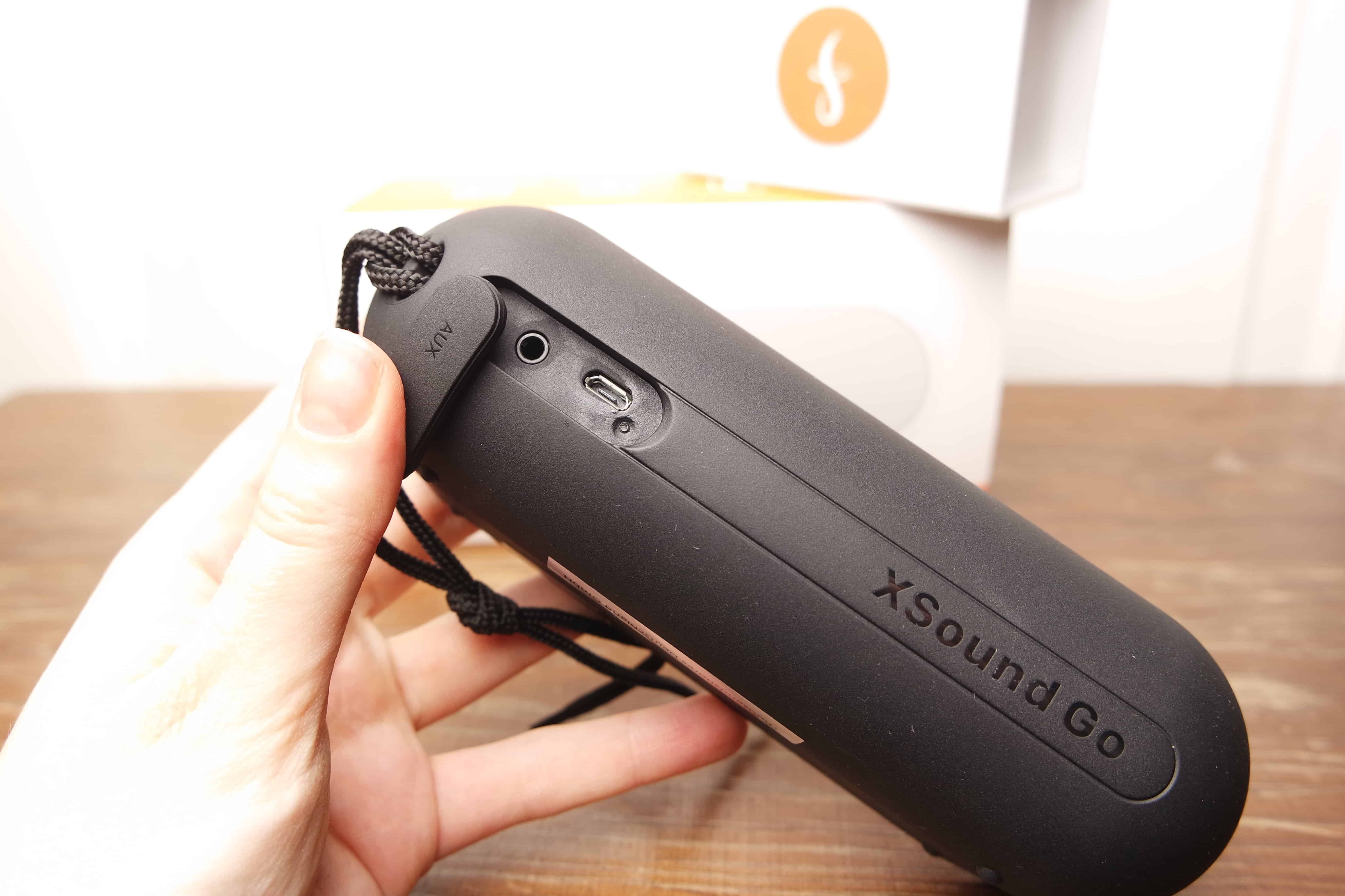 Tribit X Sound Go Anschluesse