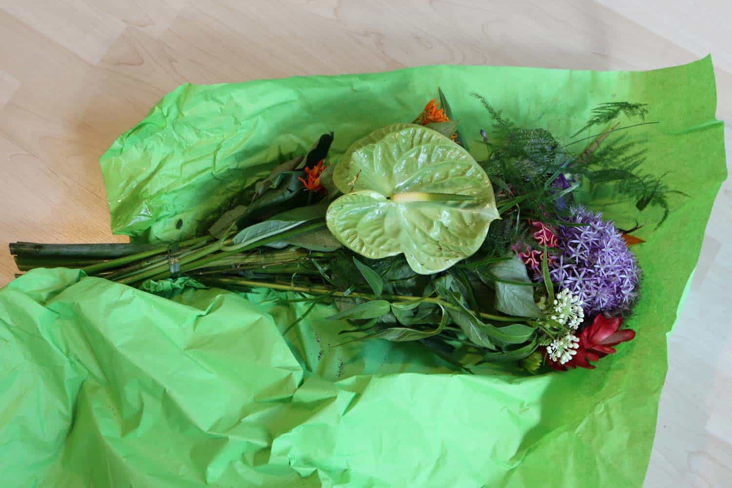 Valentins Lieferung Unboxing