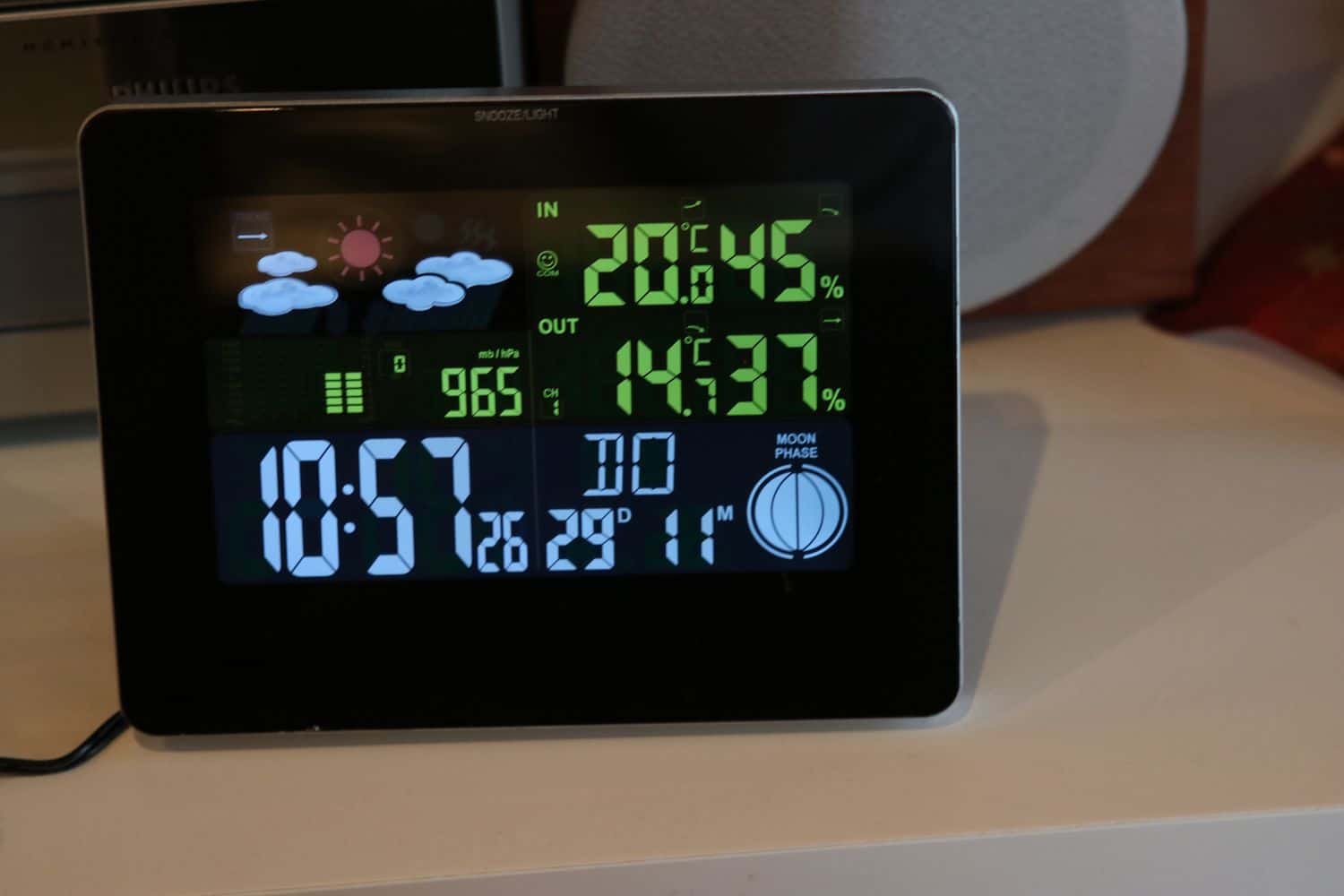 CSL-Funk-Wetterstation Vorhersage