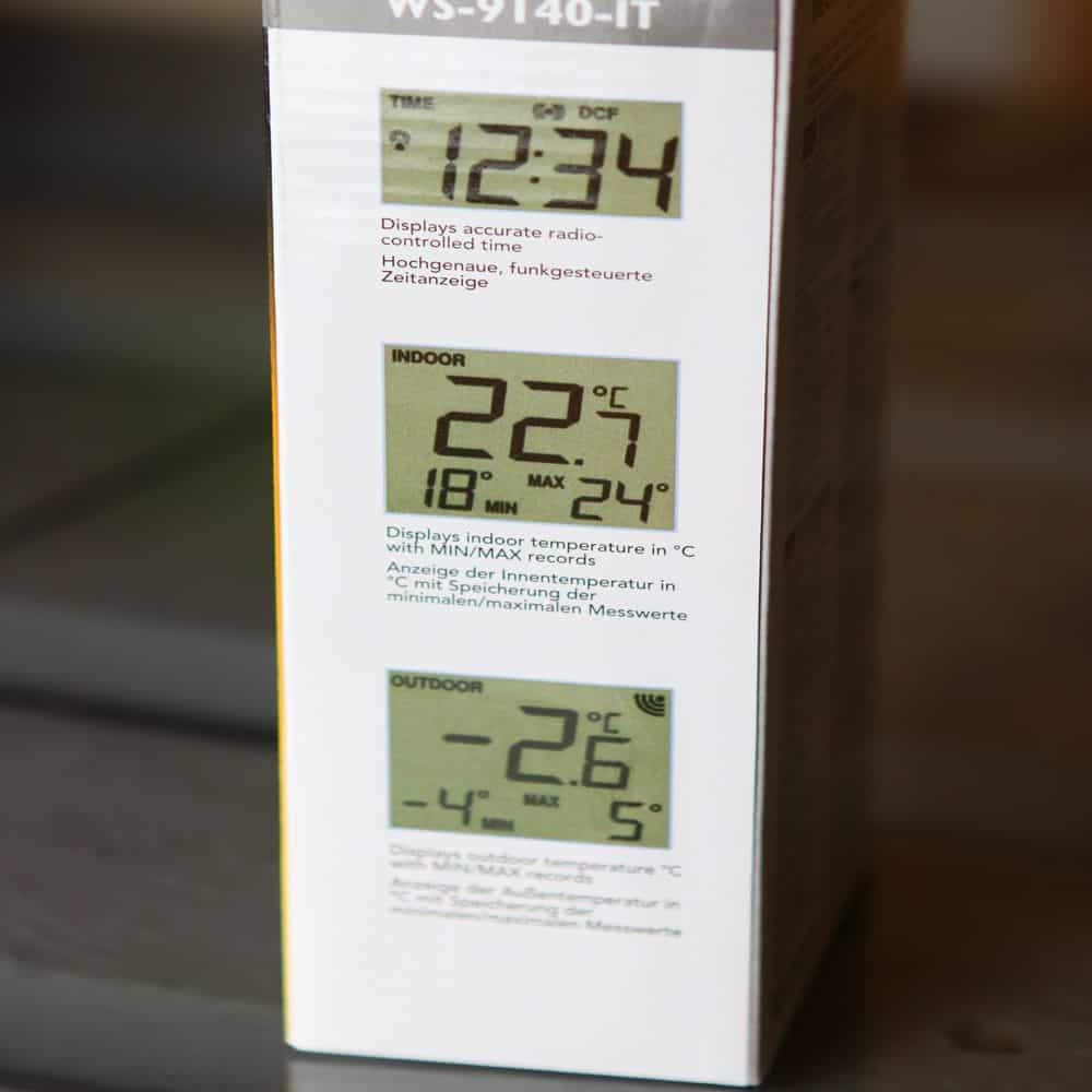 Technoline Wetterstation Messwerte