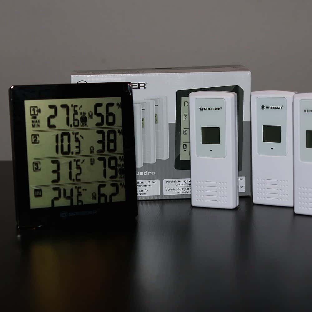 Bresser Temeo Wetterstation Uebersicht