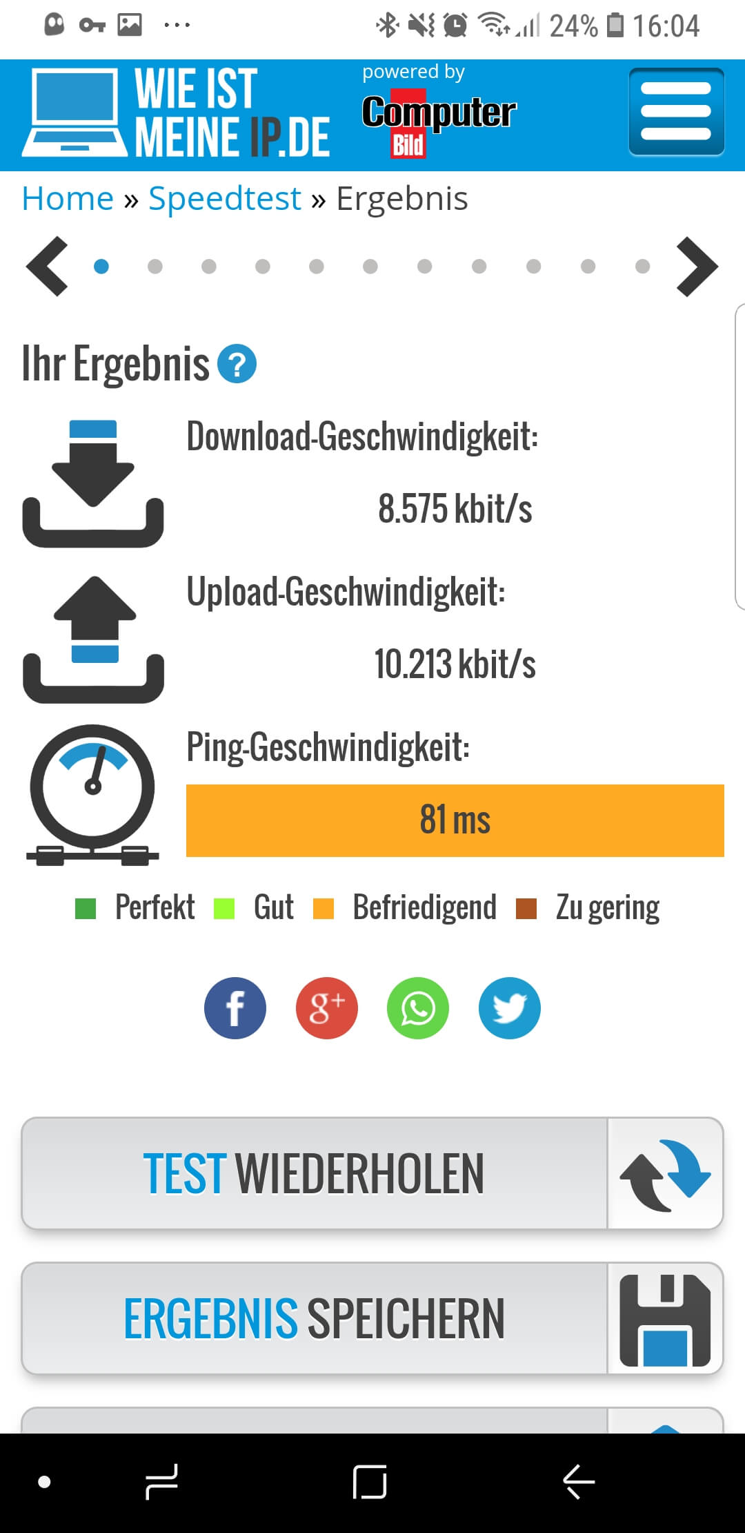 CyberGhost App bester Server