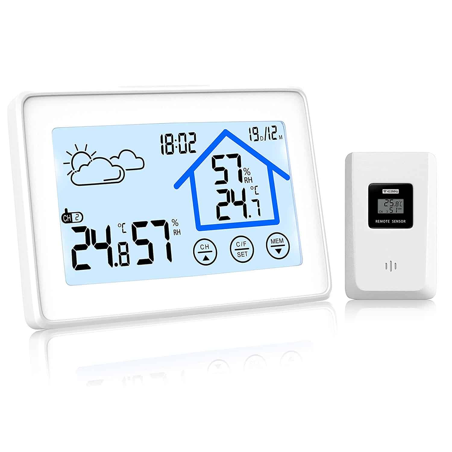 wetterstation funk mit außensensor test