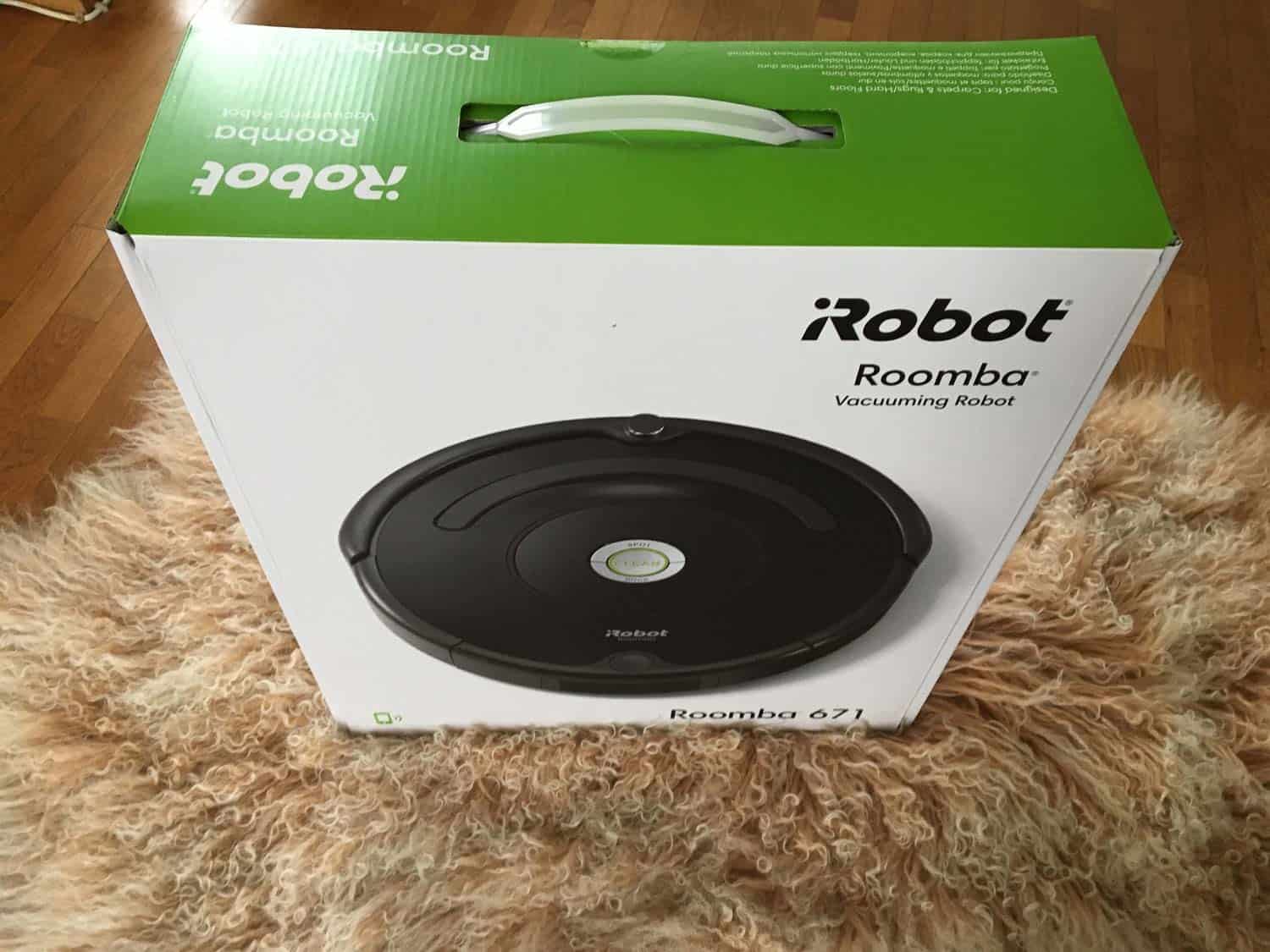 iRobot Roomba – Verpackung