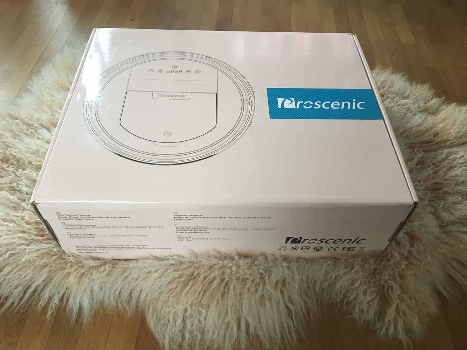 Proscenic Saugroboter – Draufsicht