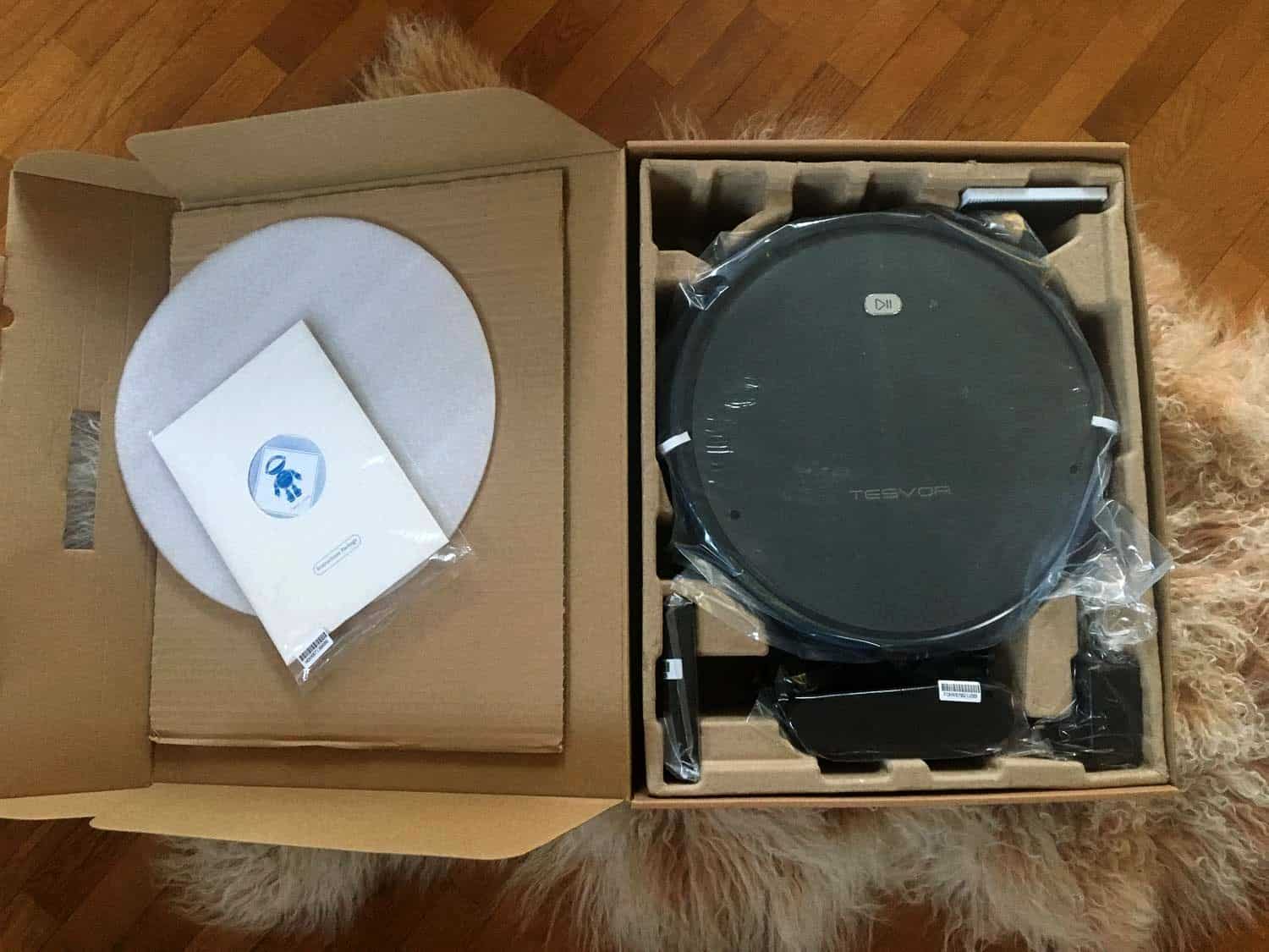 Tesvor X500 Saugroboter - unboxing