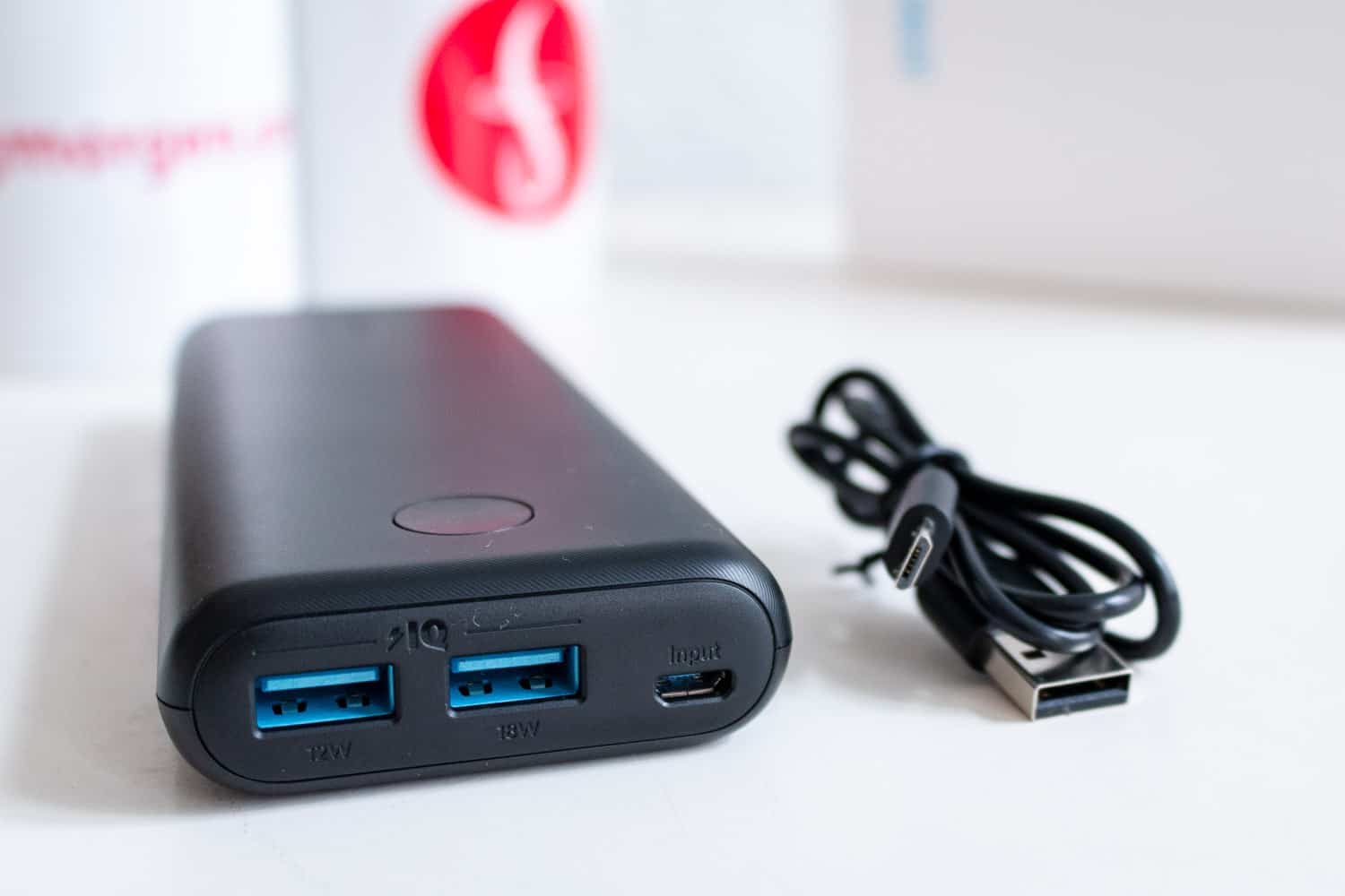 Anker Powercore II 20000 Nahaufnahme