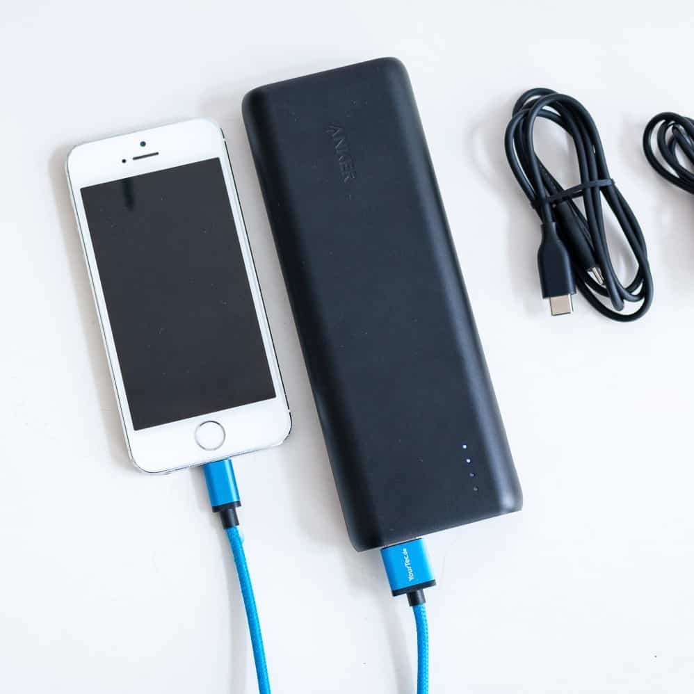 Anker PowerCore Speed Draufsicht