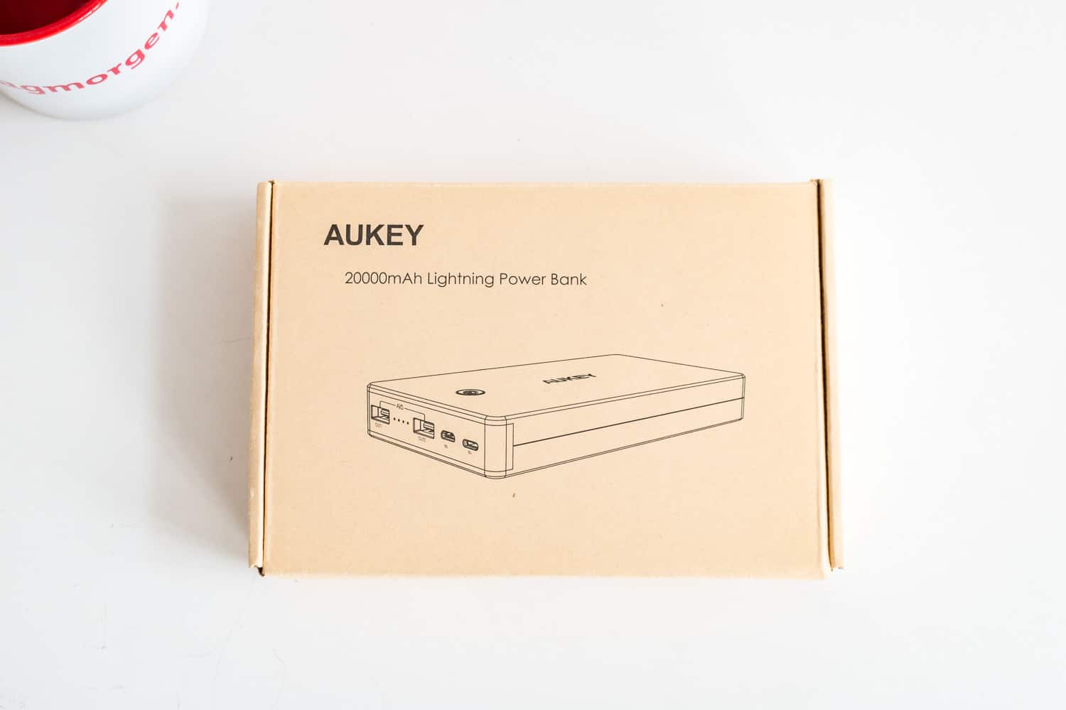 Aukey Lightning Powerbank - Verpackung