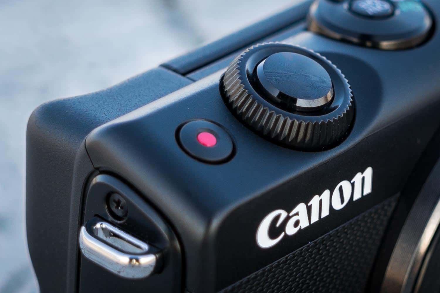 Canon EOS M100 Einstellrad