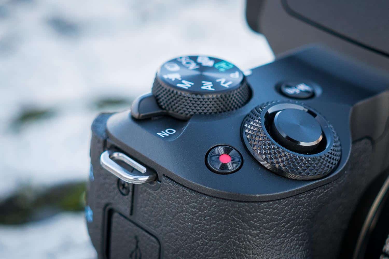 Einstellrad der Canon EOS M50