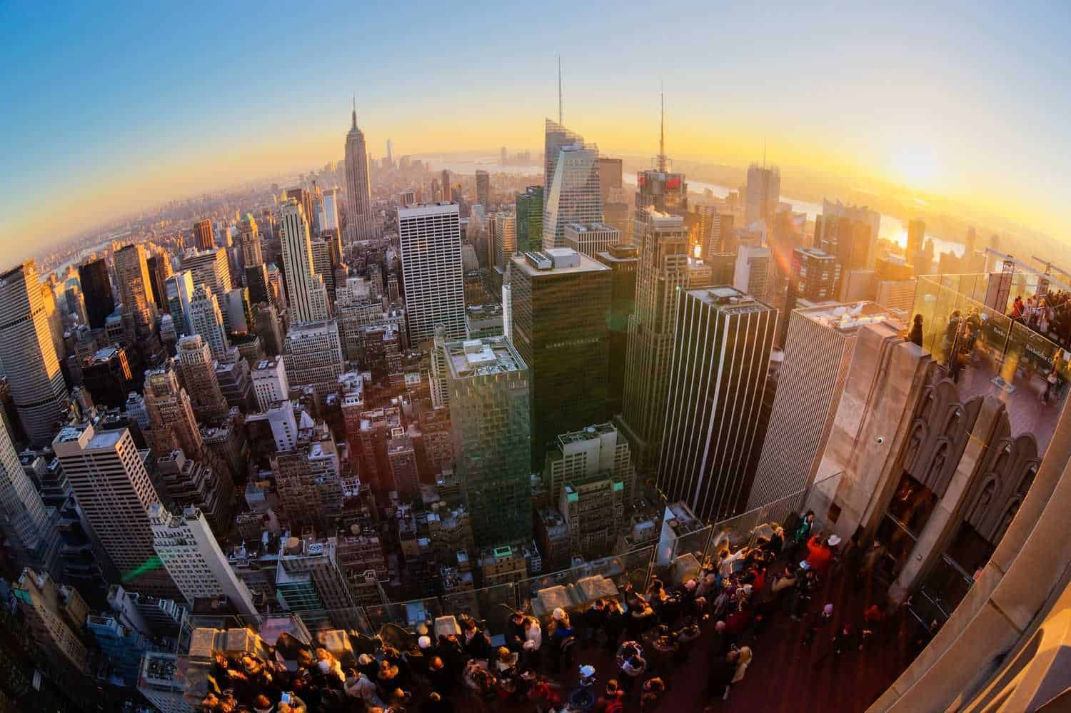 Beispielbild MFT Fisheye-Objektiv New-York