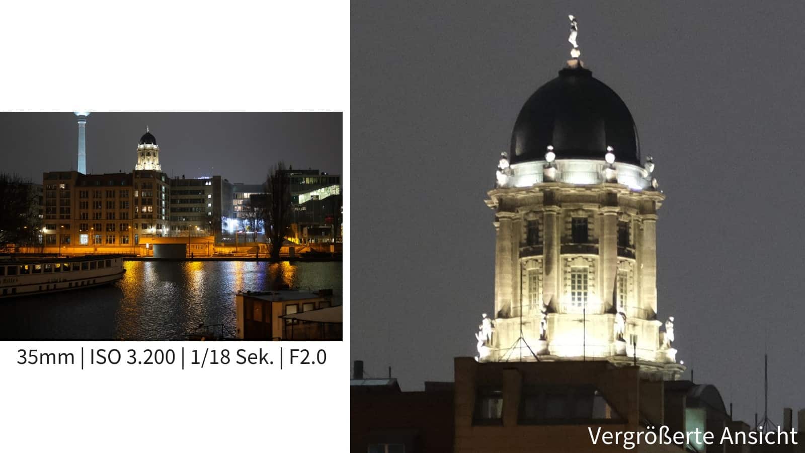 Fujifilm X-T3 Beispielbild bei Nacht
