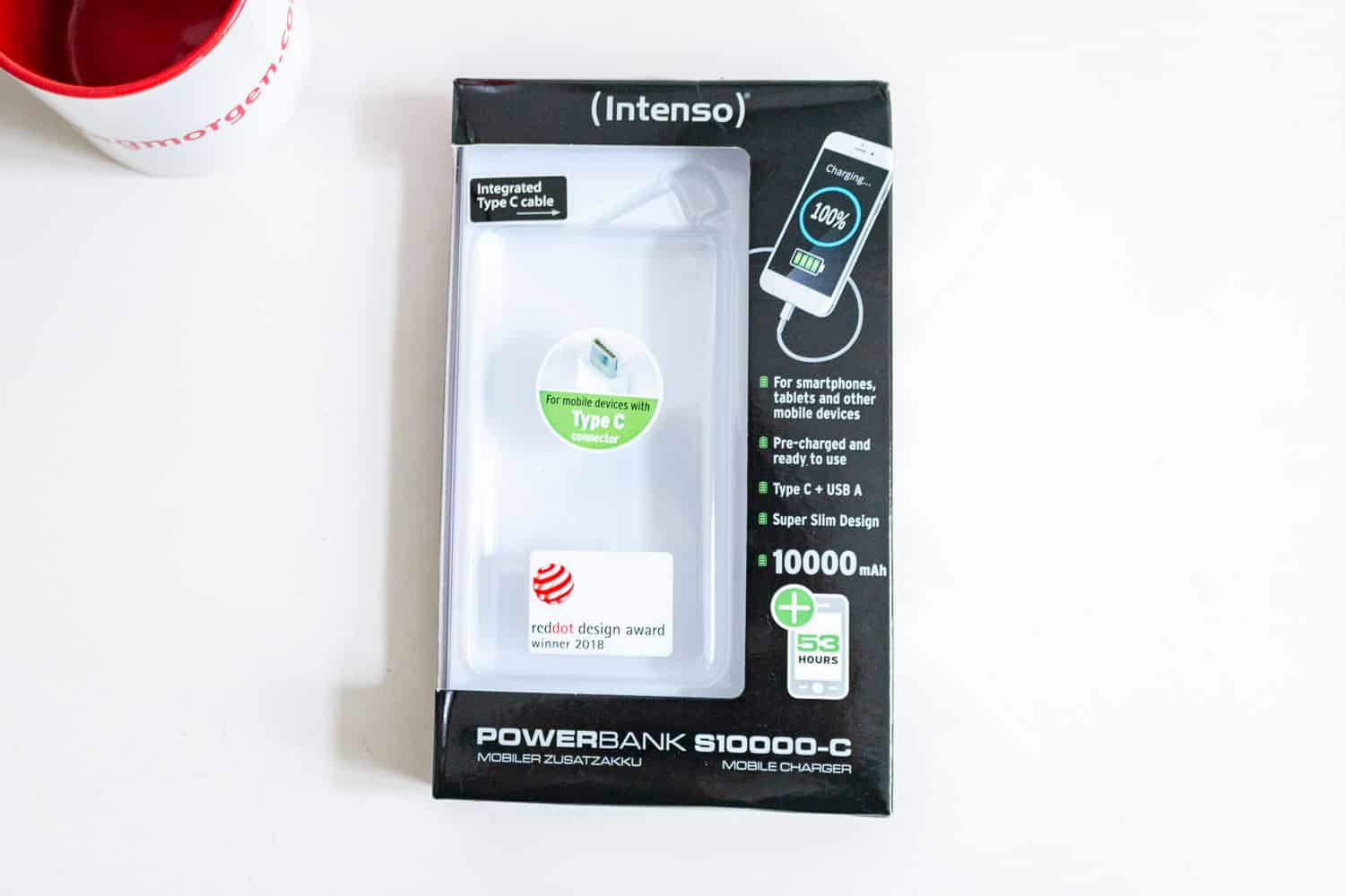 Intenso Slim S10000-C Verpackung