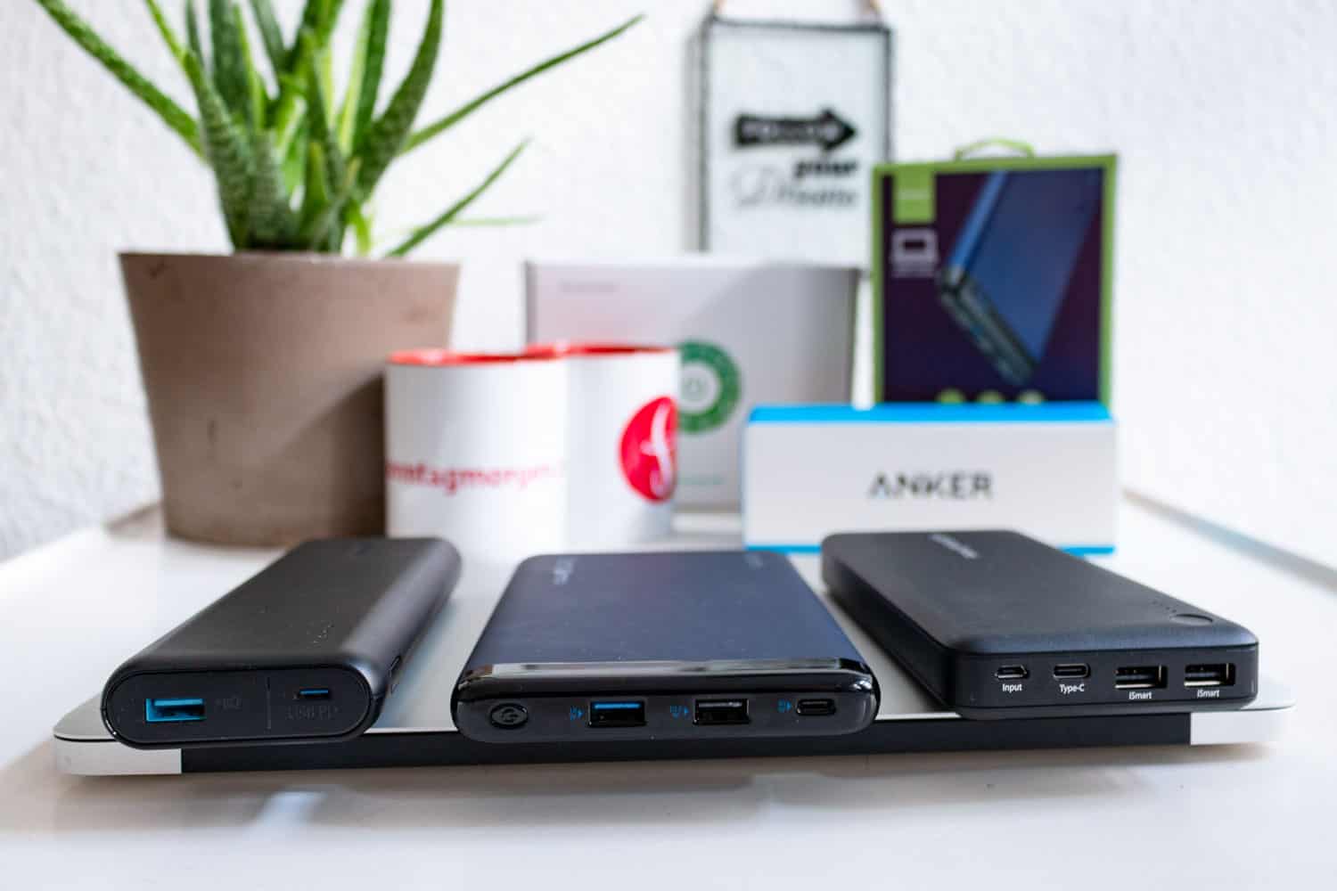 Laptop-Powerbanks - Gruppenbild