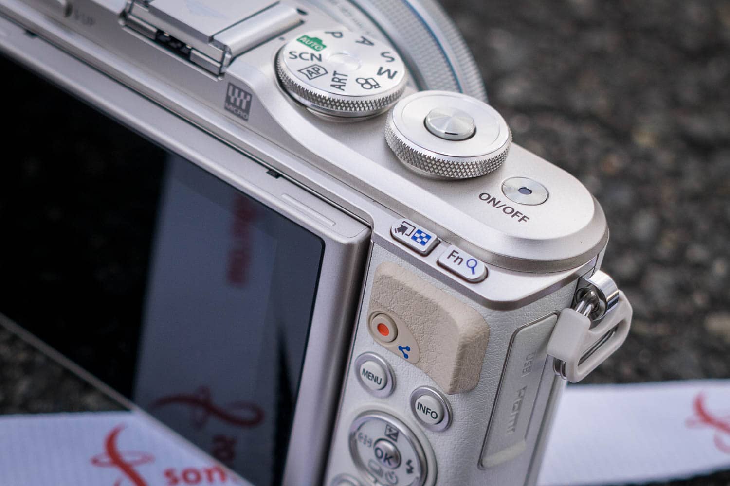 Olympus PEN E-PL9 Einstellrad