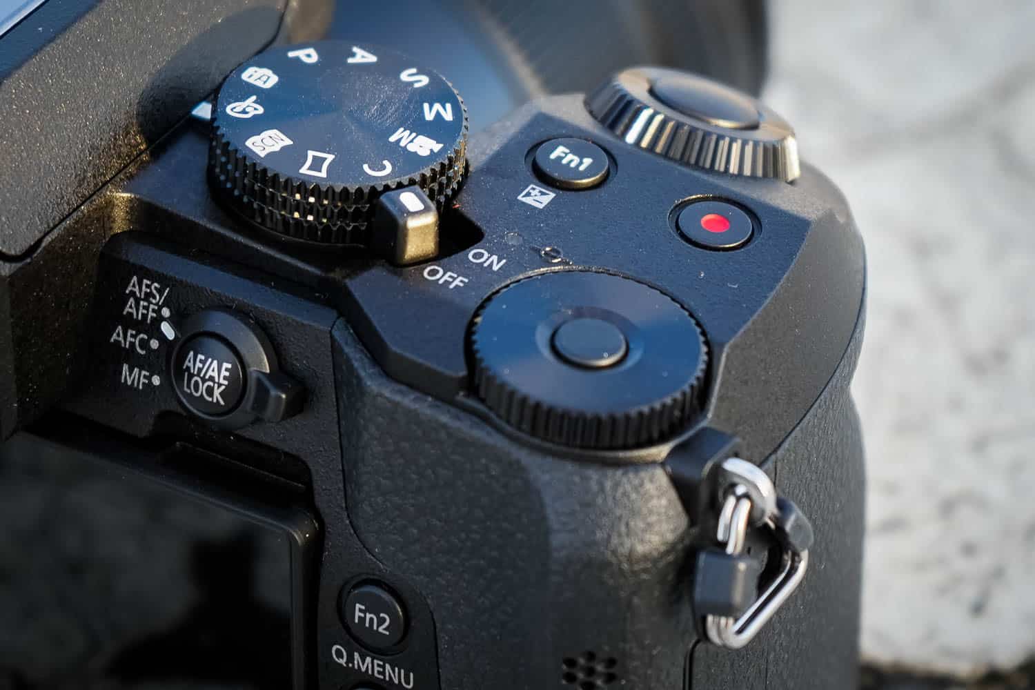 Panasonic Lumix G70 Einstellräder