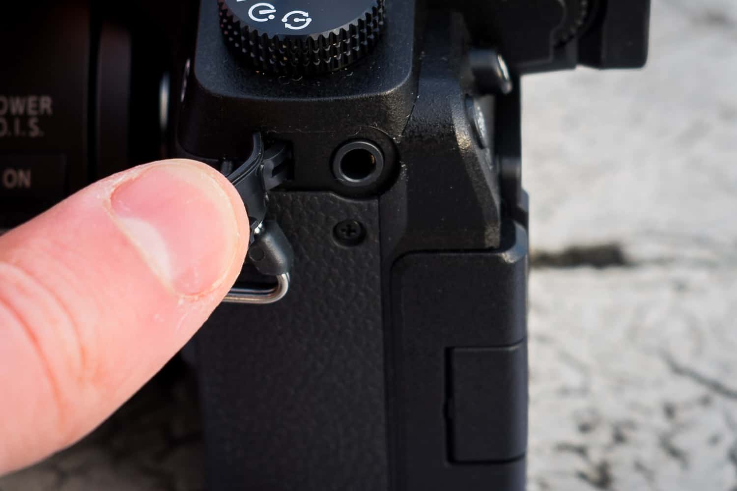 Panasonic Lumix G70 Klinkenanschluss