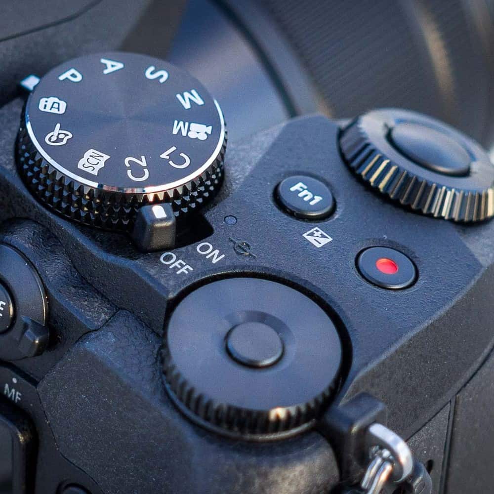 Panasonic Lumix G81 Einstellräder