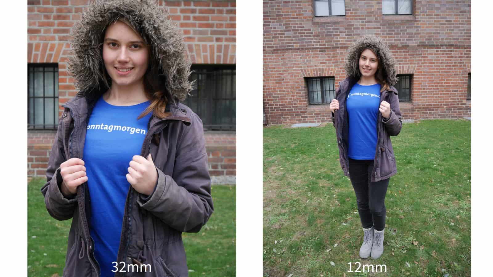 Panasonic GF7K Kit-Objektiv Brennweiten-Umfang