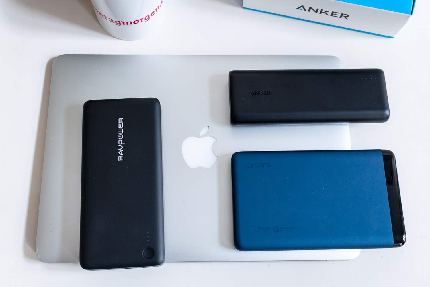 Powerbanks für Laptop: Omars, Anker, RAVPower