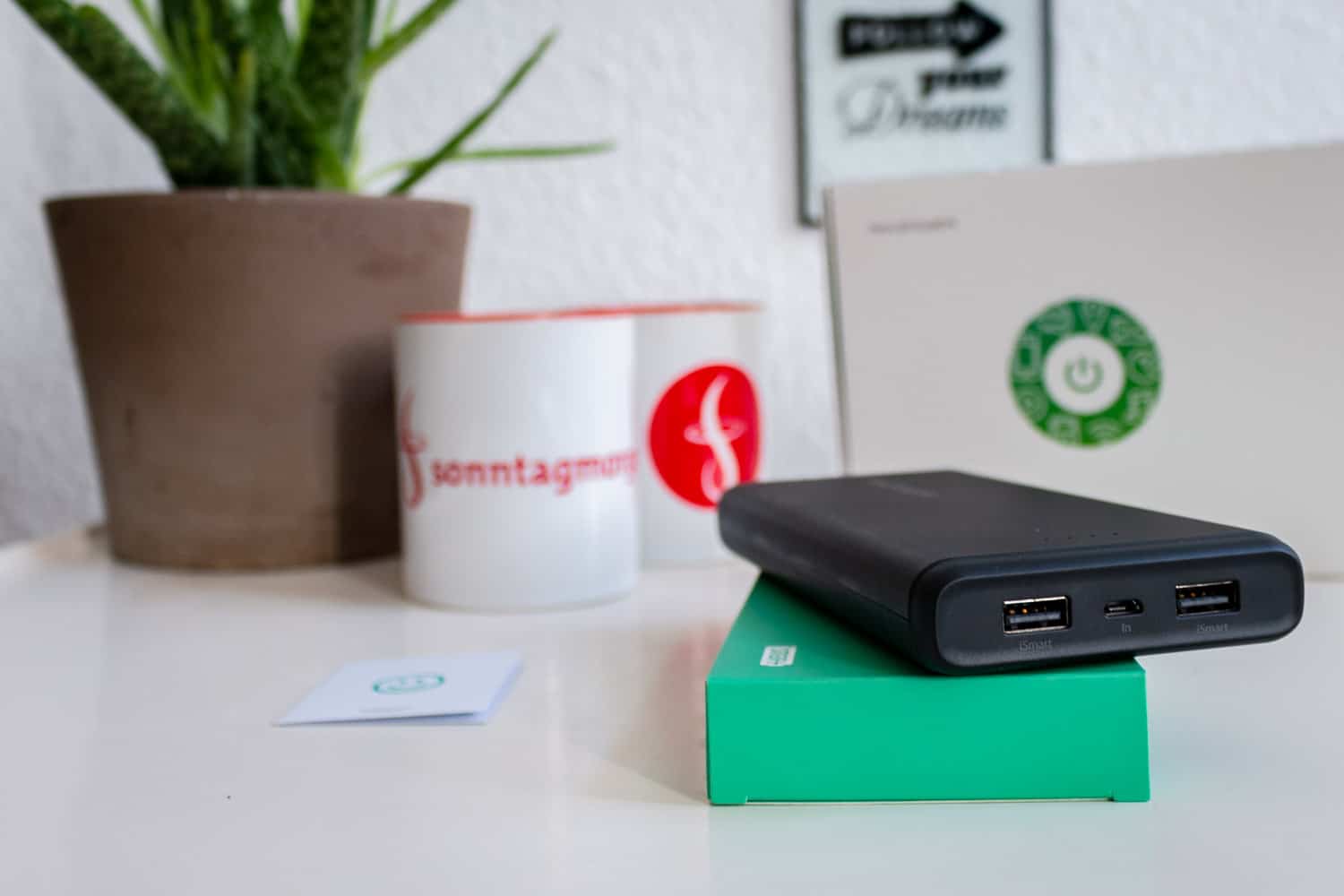 RAVPower 20000 mAh Anschluesse