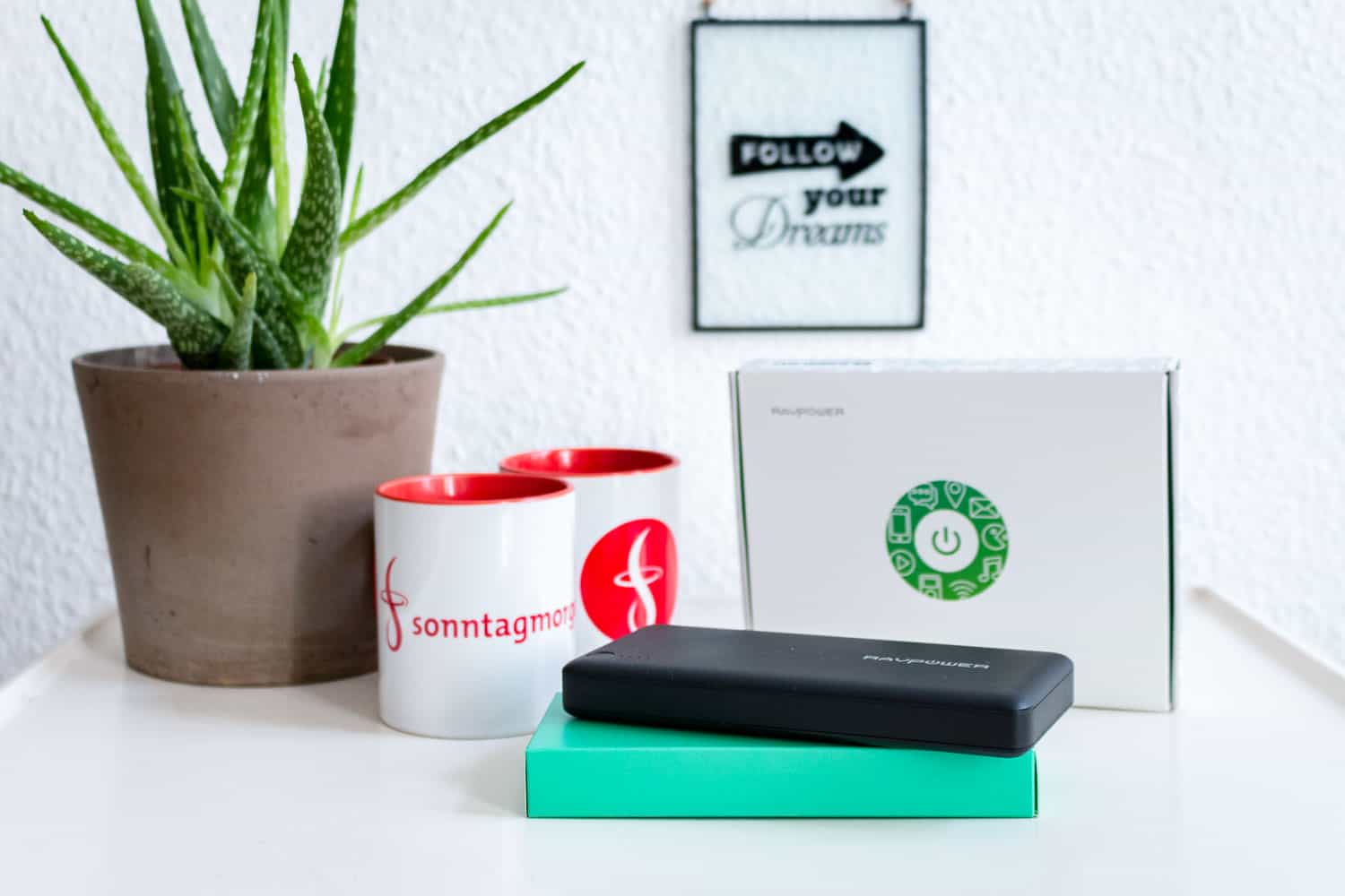 RavPower 26800 mAh Arrangement