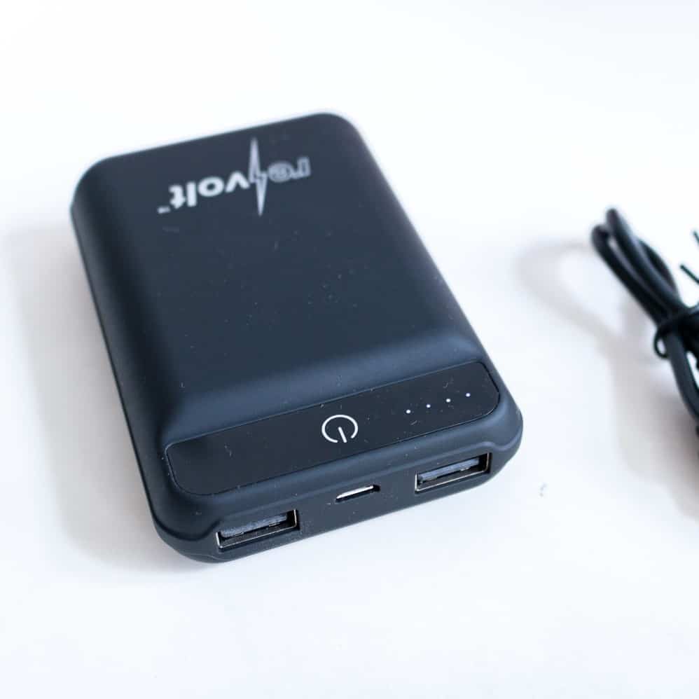 revolt-Powerbank - Draufsicht
