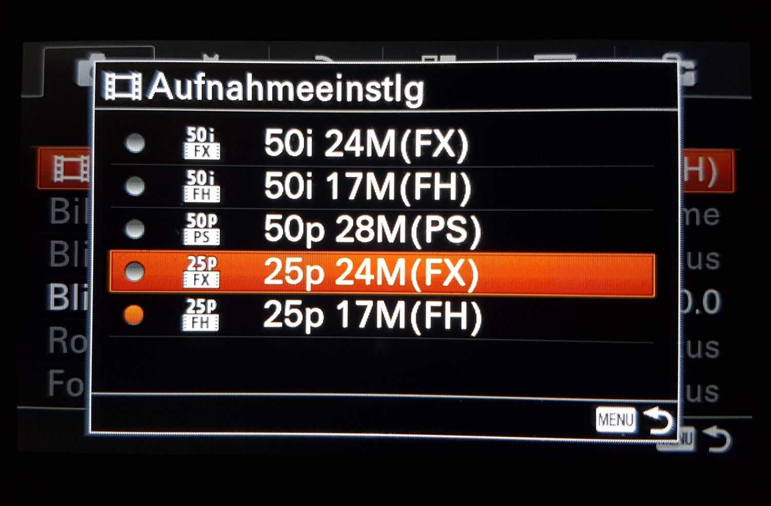Sony Alpha 6000 Bitrate