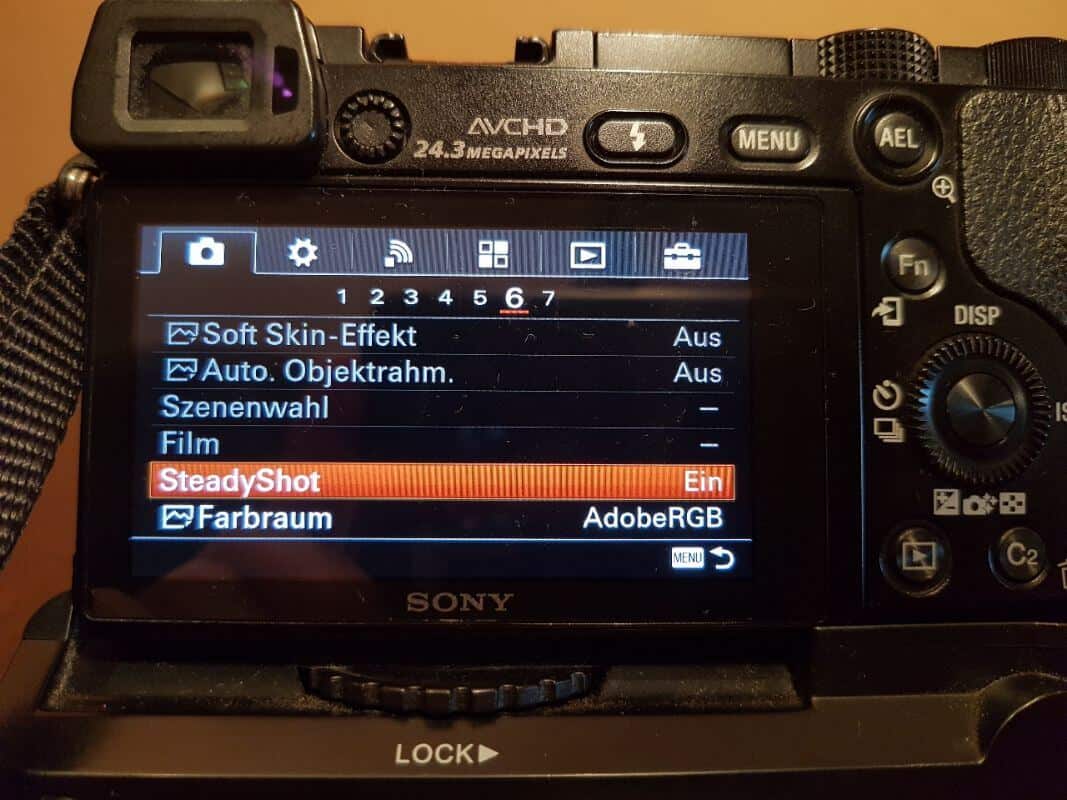 Sony Alpha 6000 Steady-Shot
