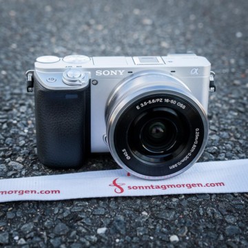 Sony Alpha 6300 Systemkamera Test von vorne
