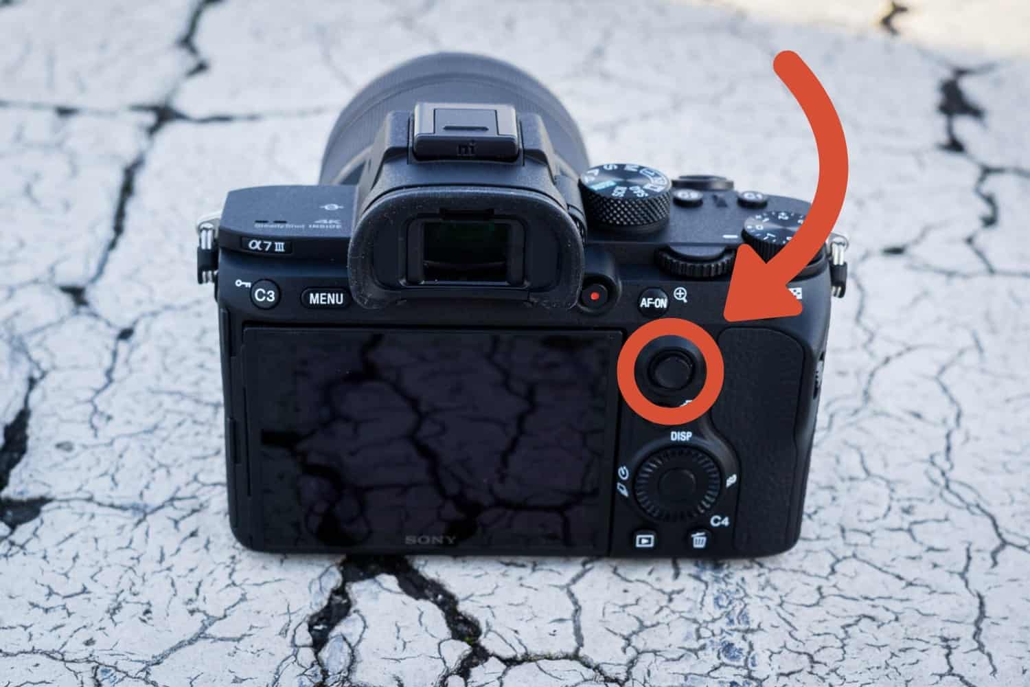Sony Alpha 7 III Joystick