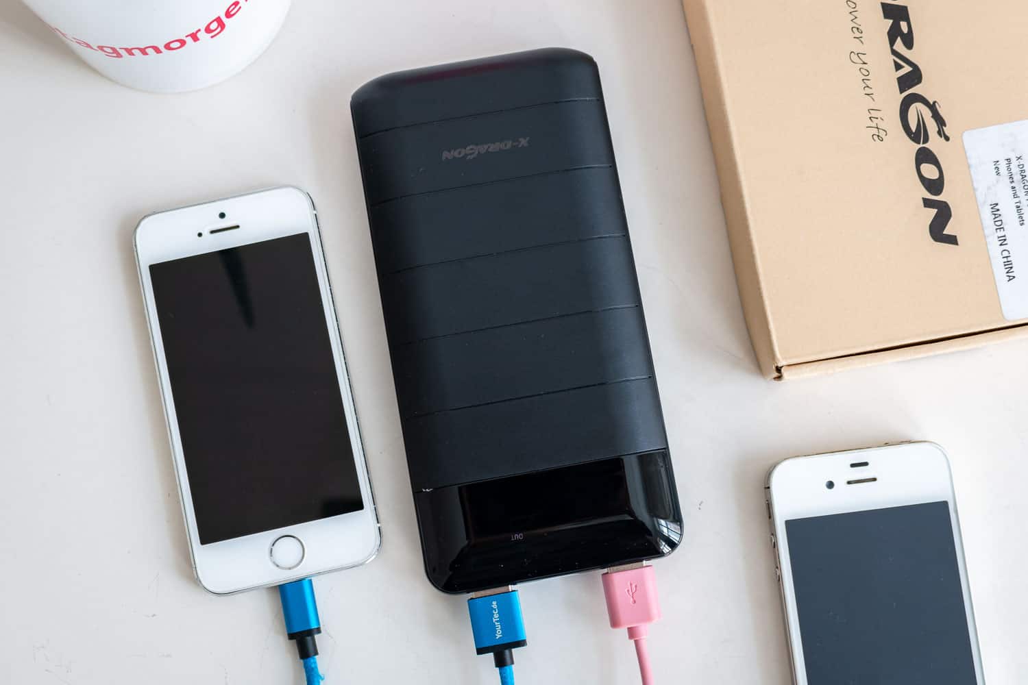 X-Dragon 20100mAh aufladen