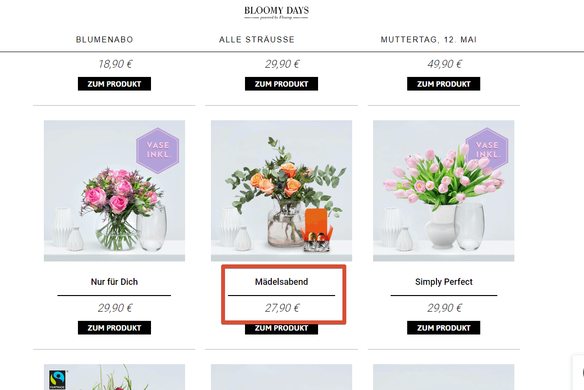 Blumen zum Geburtstag – Bloomy Days Preisabweichung-1