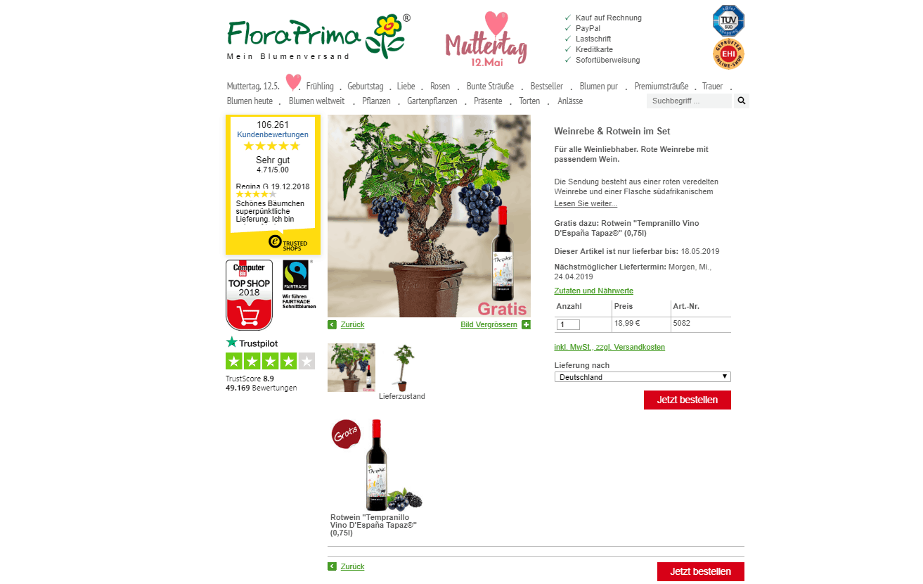 Blumen zum Muttertag – Außergewöhnlicher Blumenstrauß