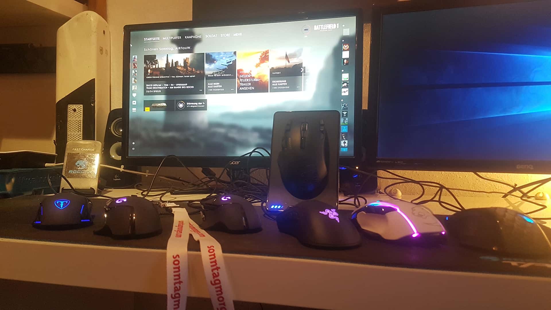 Gaming Maus Test alle Mauese