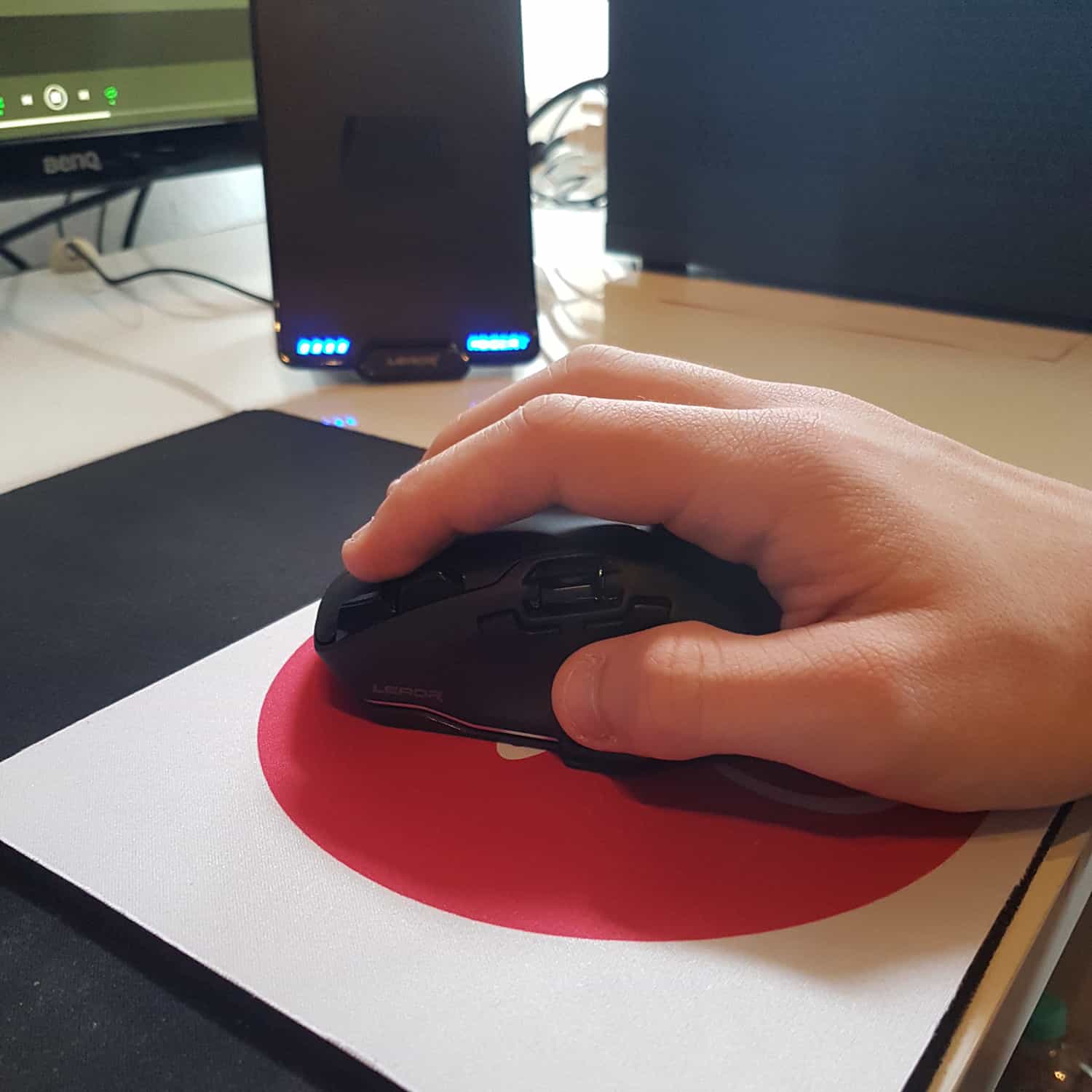 Gaming Maus Test Claw Grip