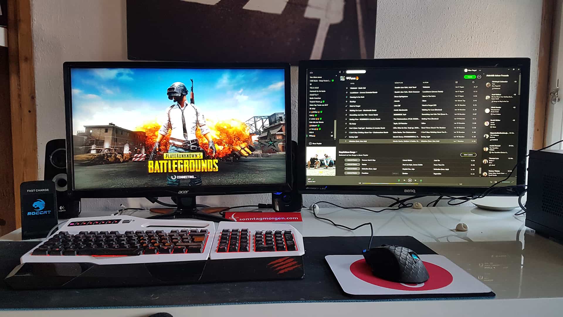 Sharkoon Gaming-Maus im Einsatz