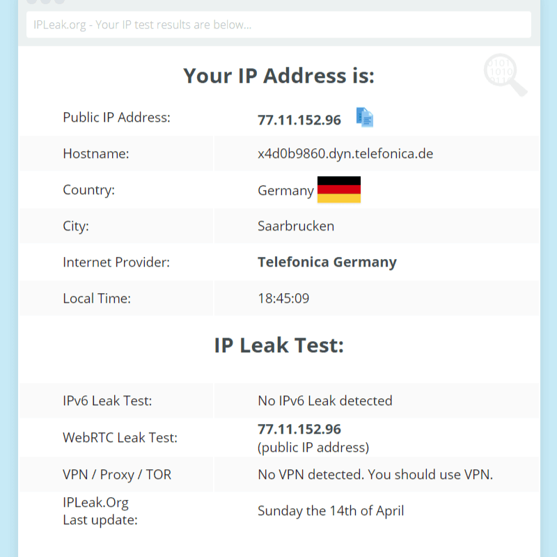 IPeak Analyse