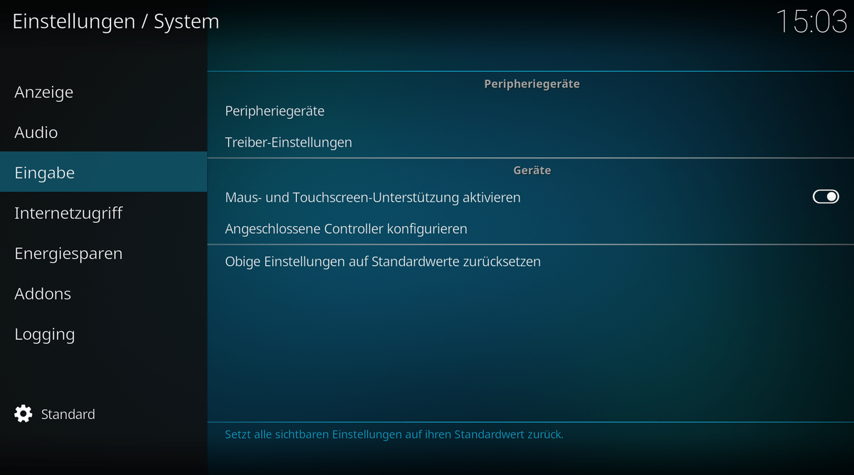 Kodi einrichten – Bedienung