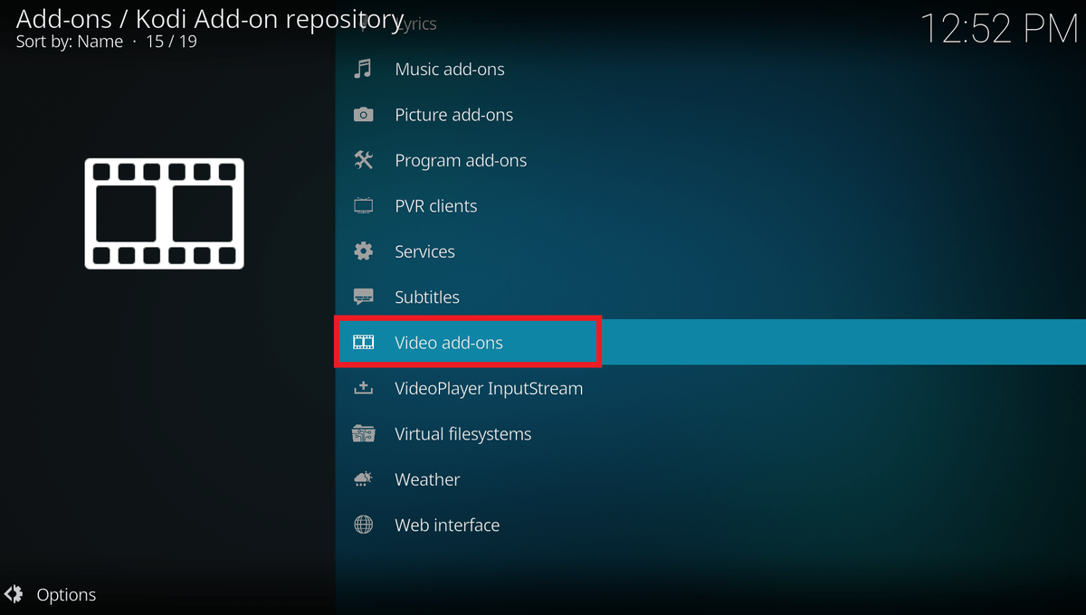 Kodi einrichten – Video-Add-ons