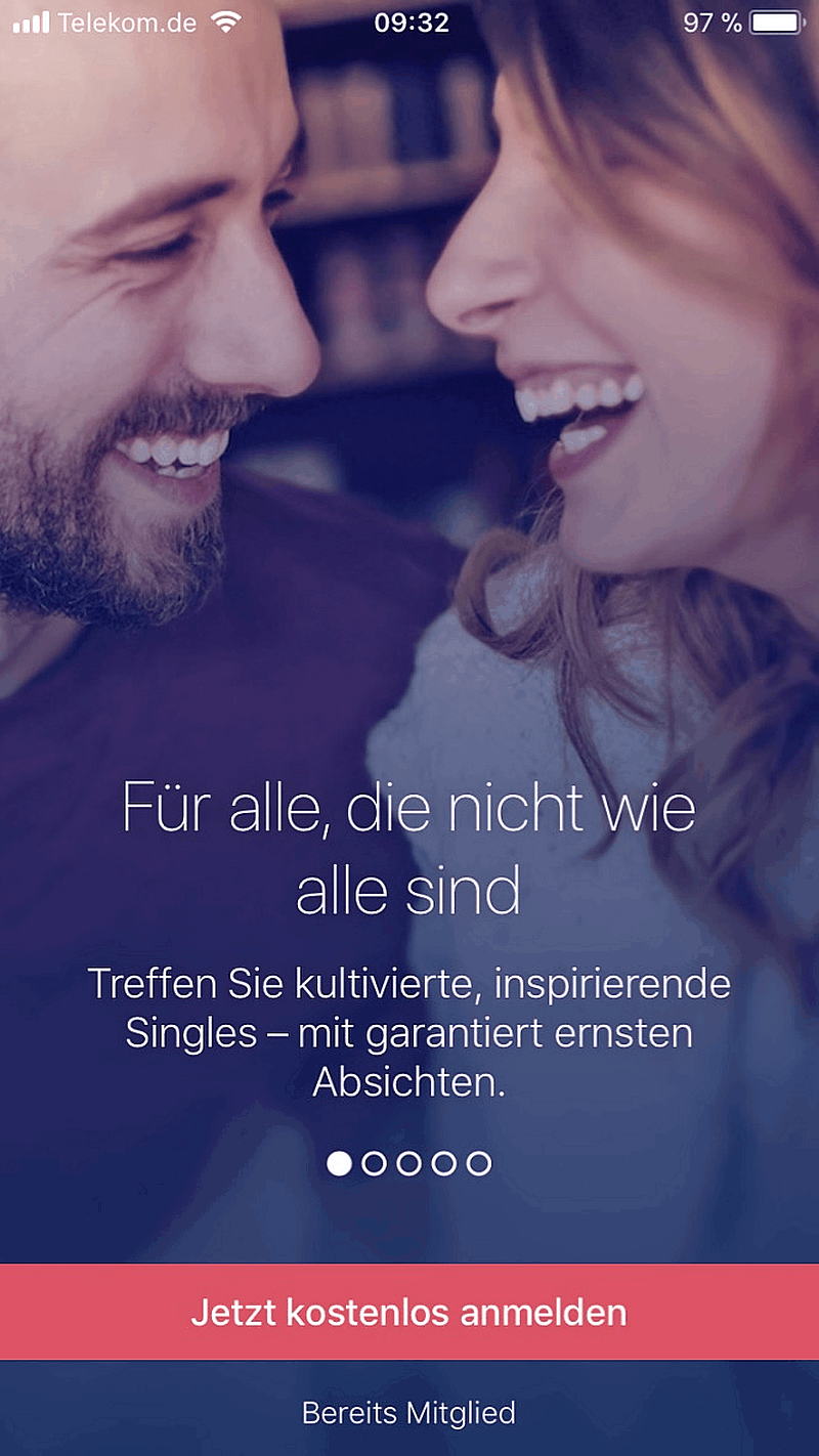 ElitePartner Anmeldung