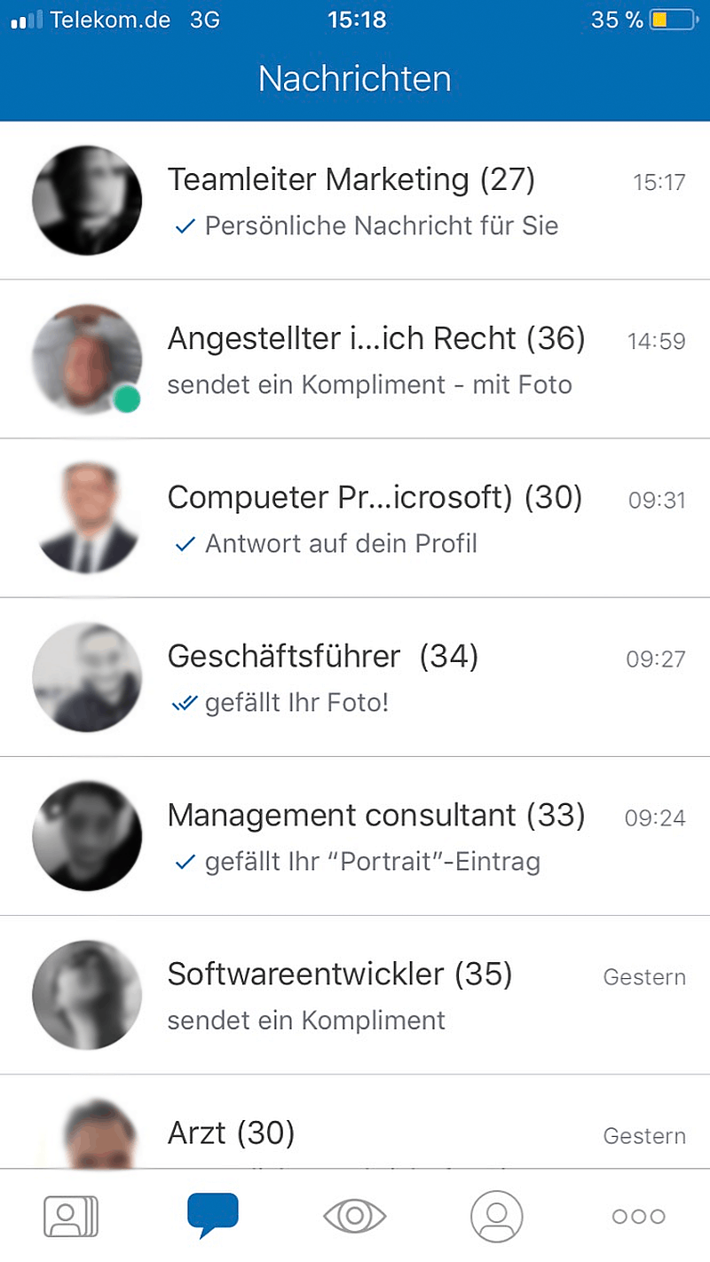 ElitePartner Nachrichten