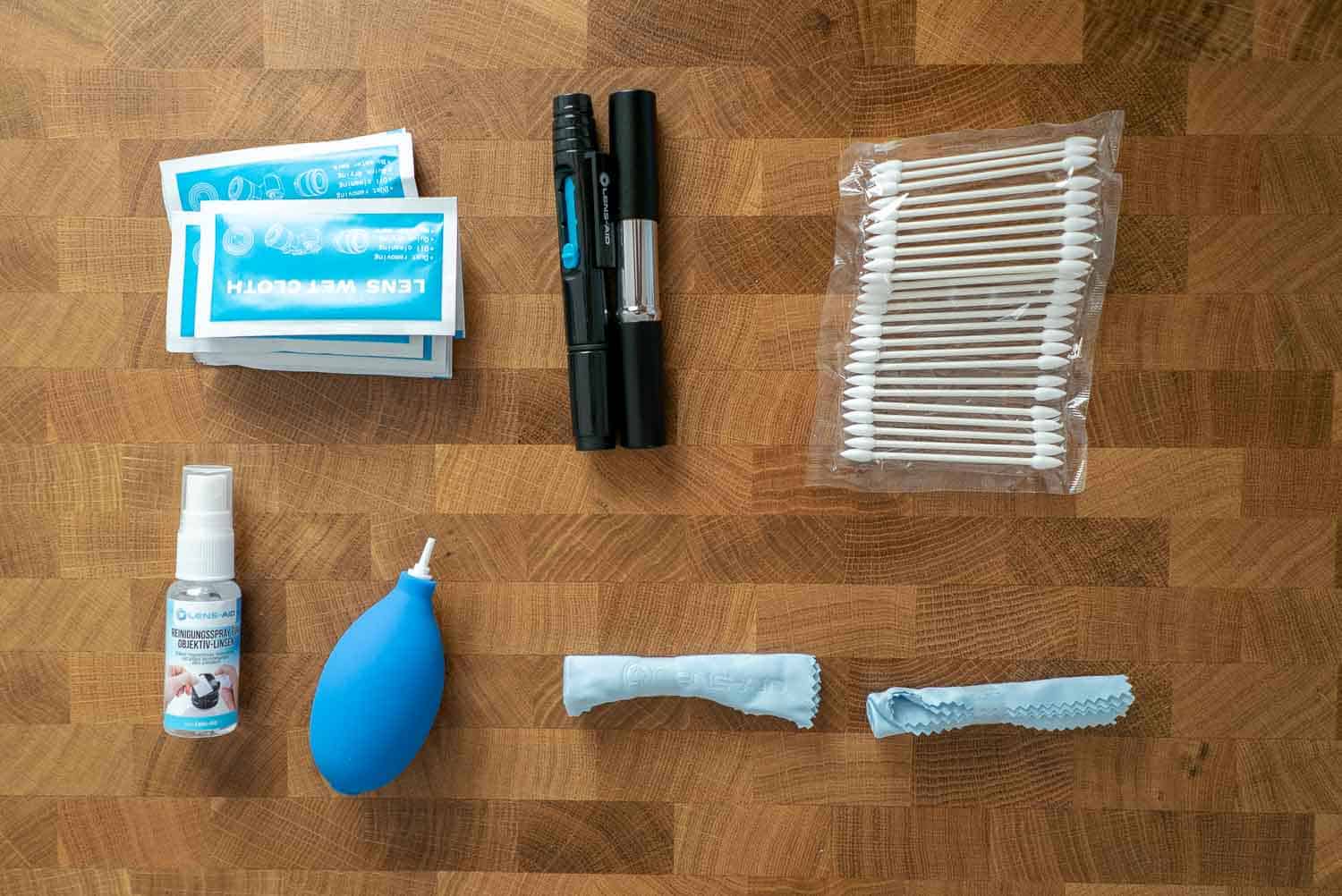 Reinigungsset Inhalt