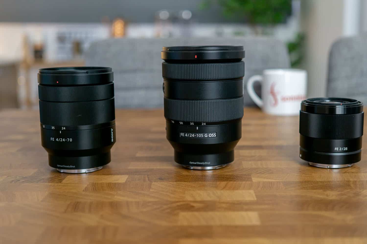 Sony Alpha 7 Objektivsortiment