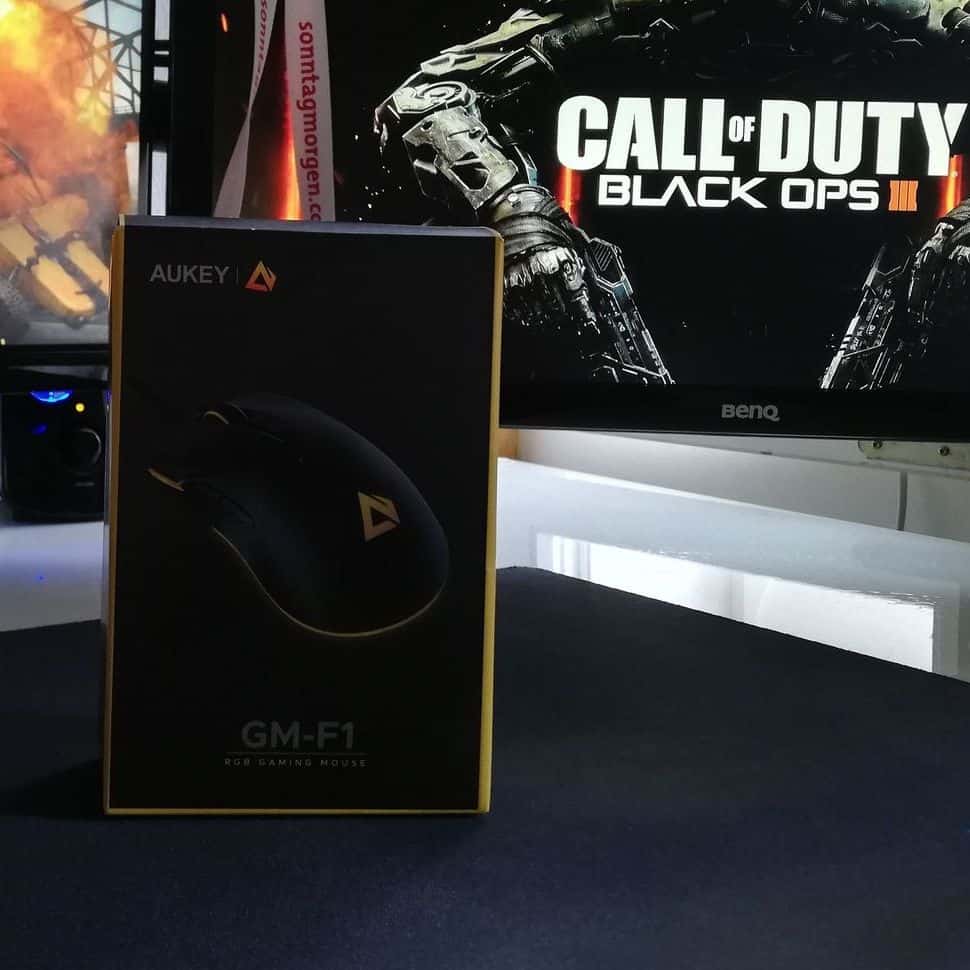 Aukey Gaming-Maus Test – Verpackungsvorderseite