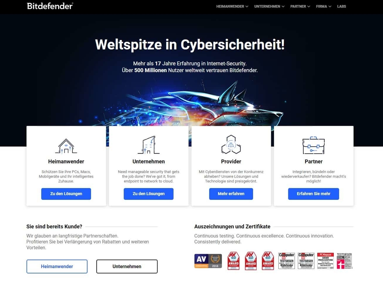 Provider Screenshot