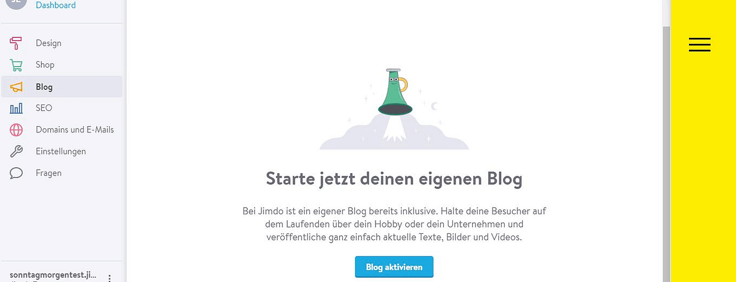 Jimdo Blog