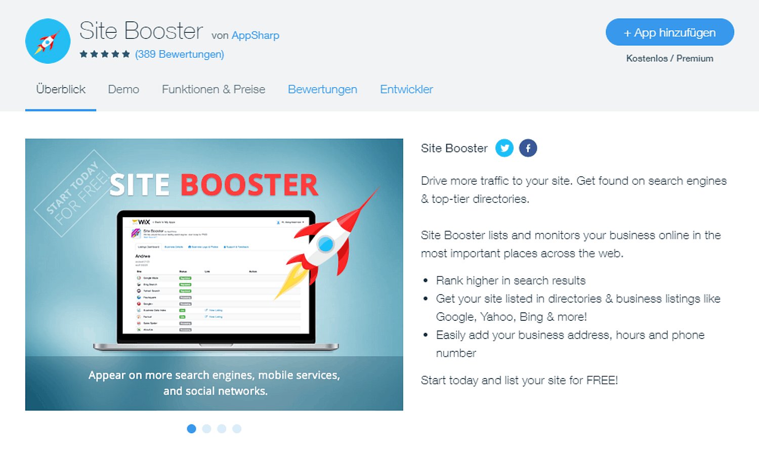 Wix Site Booster